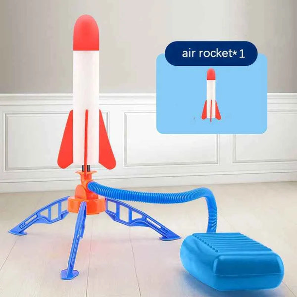 Kid Air Rocket Foot Pump Launcher for Kids Jump Higher