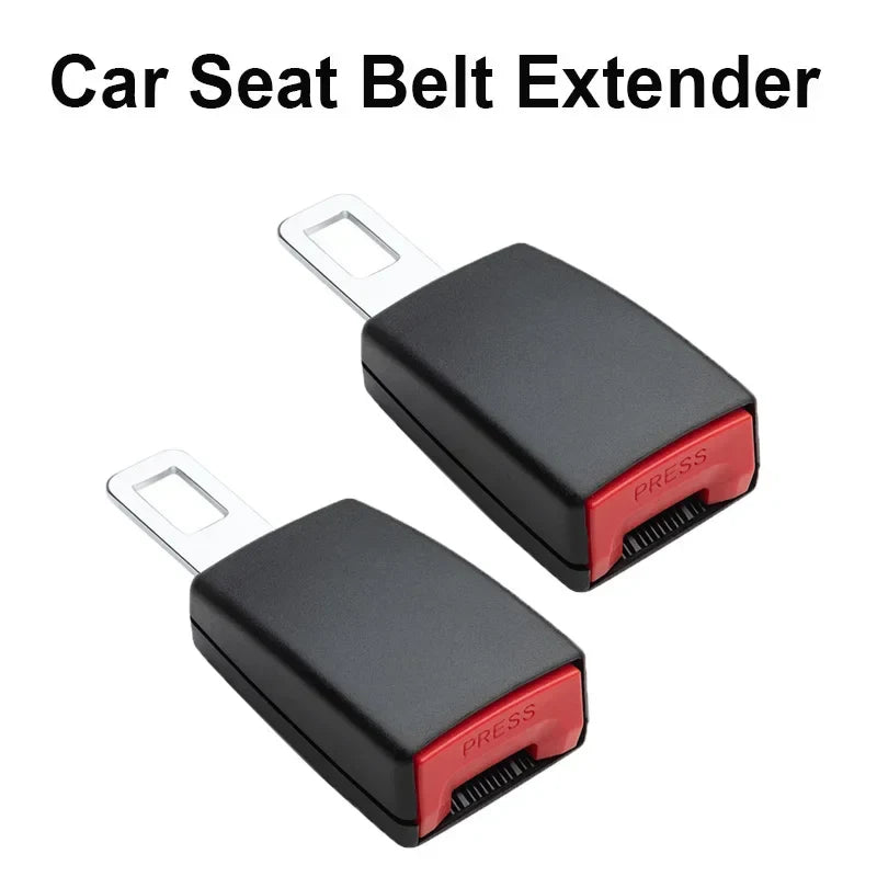 Car Seat Belt Clip Extender Safety Seatbelt Lock Buckle Plug Thick Insert Socket Extender Safety Buckle Seat Belt Accessorie