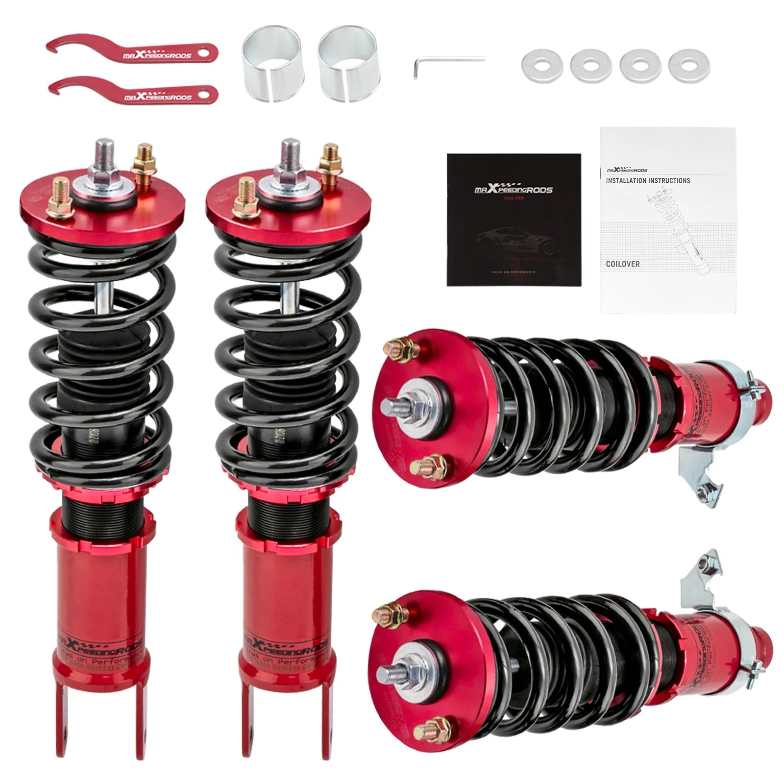 Coilovers for Honda Civic CRX DelSol for Acura Integra Suspension Lowering Kits Adjustable Height Shock Absorbers Struts