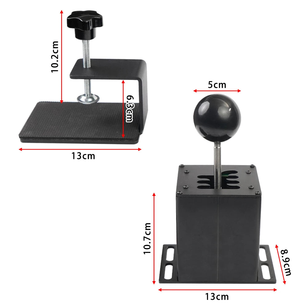 PC USB H Gear Shifter For Logitech G27 G29 G25 G920 For Thrustmaster T300RS/GT Shift Knob For ETS2 Simracing Racing Game