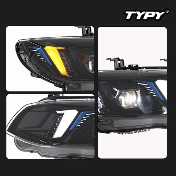 TYPY New LED Car Headlights For BMW E92 E93 Headlight 2011-2013 Signals Auto Accessories Daytime Running Lights