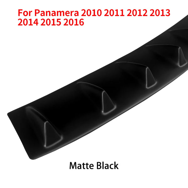 For Porsche Panamera 970 Carbon Fiber Car Rear Bumper Diffuser Rear Splitters Spoiler Back lip shunt L Car Accessories body kit