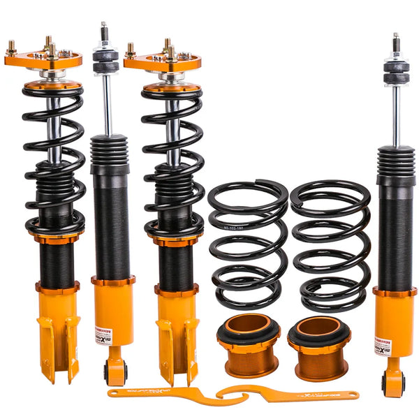24 Click Damper Adjustable Coilovers Shock Strut Lowering Kit for Ford Mustang 94-04