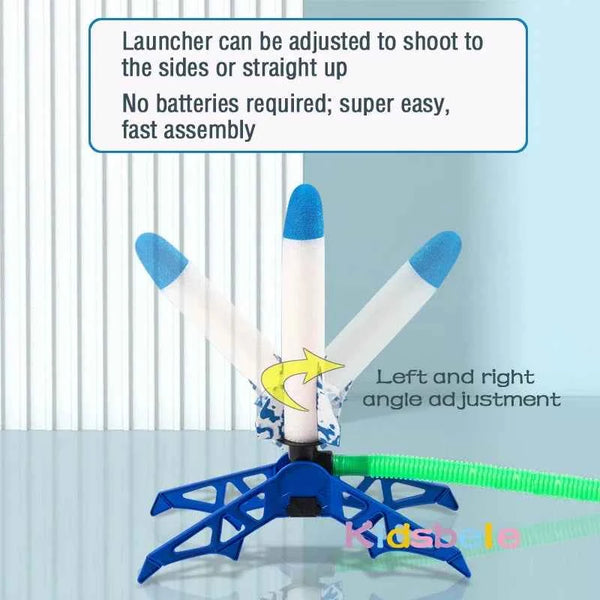 Kid Air Rocket Foot Pump Launcher for Kids Jump Higher