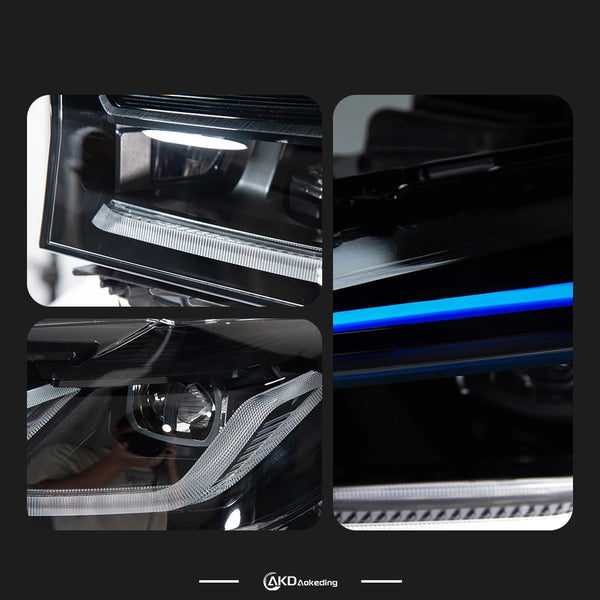 AKD Car Lights for BMW G30 LED Headlight Projector Lens 2017-2020 5 Series 530i 525i Head Lamp Front DRL Signal Auto Accessories