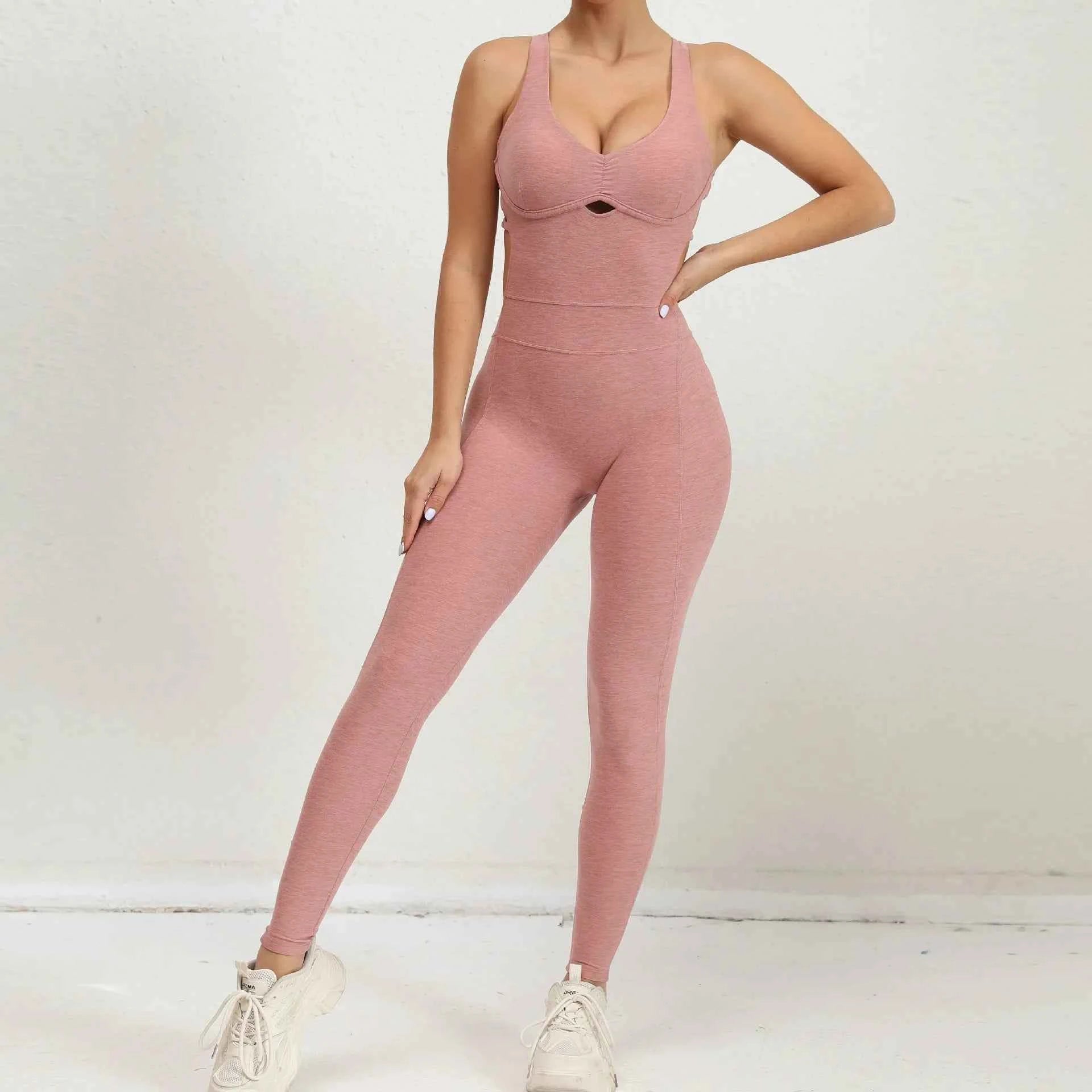 Bobicloudestock Yoga Jumpsuit Women Adjustable Bodysuit