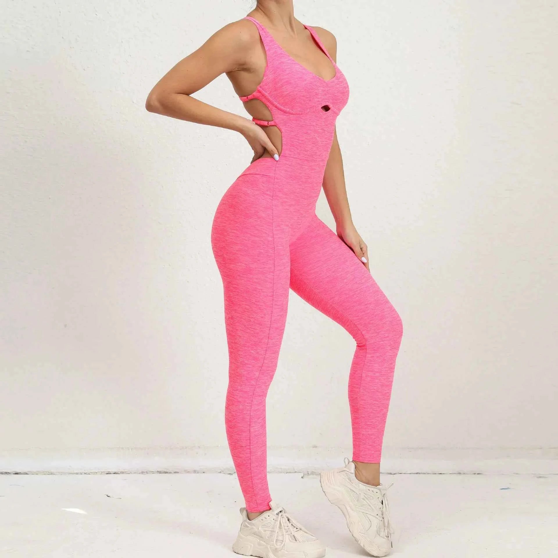 Bobicloudestock Yoga Jumpsuit Women Adjustable Bodysuit