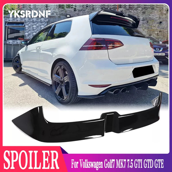 Oettinger Style Roof Spoiler For Volkswagen Golf7 MK7 7.5 GTI GTD GTE (Not For R) ABS Plastic Rear Spoiler Aleron 2013 -2020