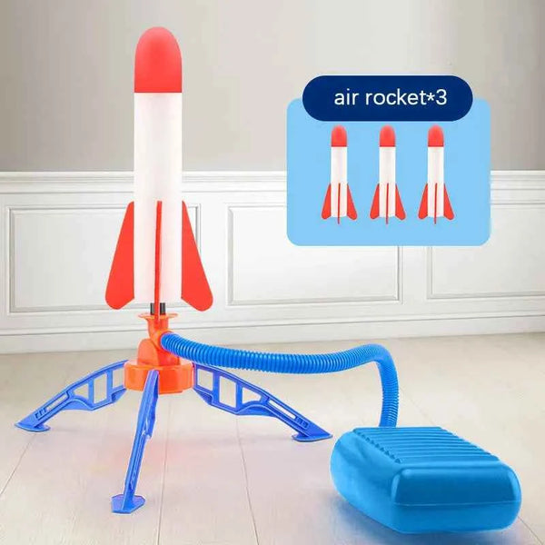 Kid Air Rocket Foot Pump Launcher for Kids Jump Higher