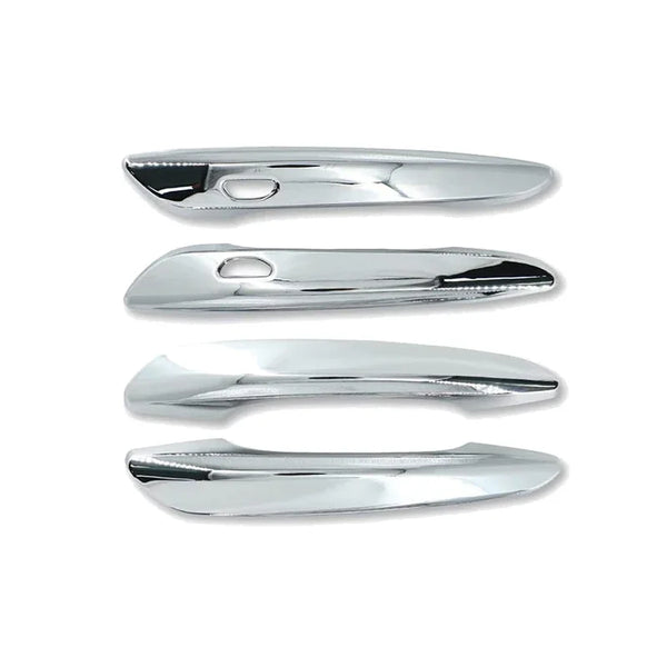 Chrome Door Handle Cover| ABS Carbon Fiber Set Sticker Styling