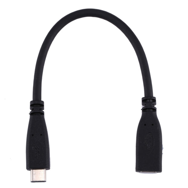 20cm USB-C / Type-C 3.1 Male to USB-C / Type-C Female Connector Adapter Cable