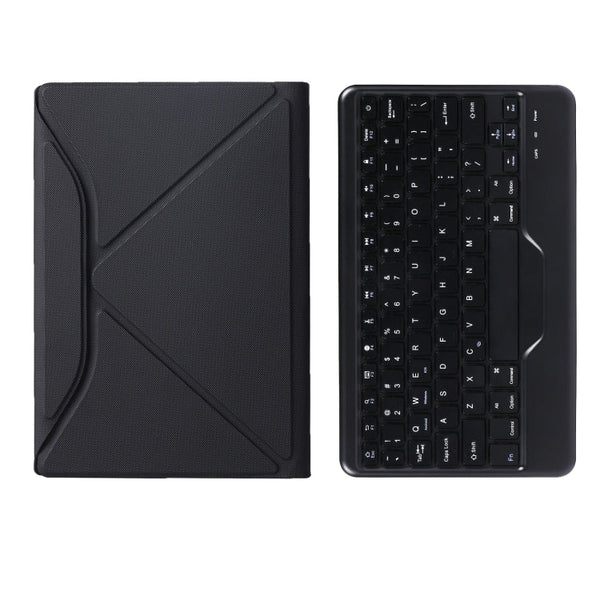 B610 Diamond Texture Triangle Back Holder Splittable Bluetooth Keyboard Leather Tablet Case for Samsung Galaxy Tab S6 Lite