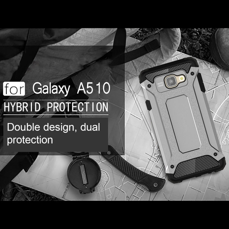 For Galaxy A5 (2016) / A510 Tough Armor TPU + PC Combination Case