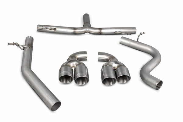 Scorpion Audi TT MK2 Quattro 2.0 TDI (09-14) Cat-Back System