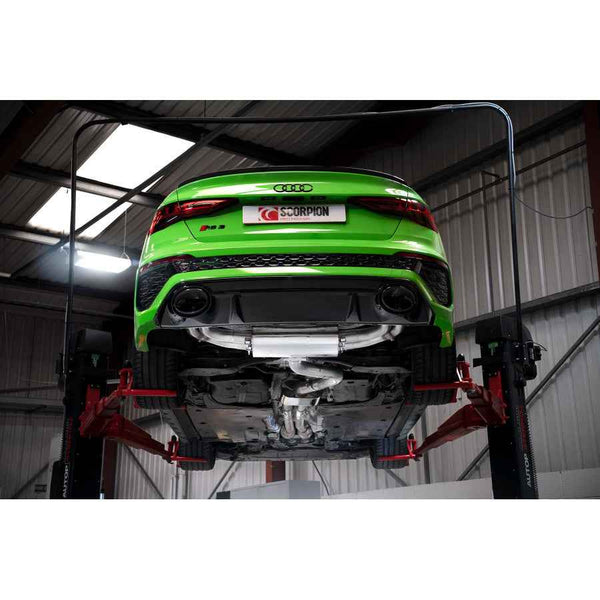 Scorpion Exhausts - Audi RS3 8Y SEDAN / SALOON (None GPF models) Cat back Exhaust system  (Multiple Options)