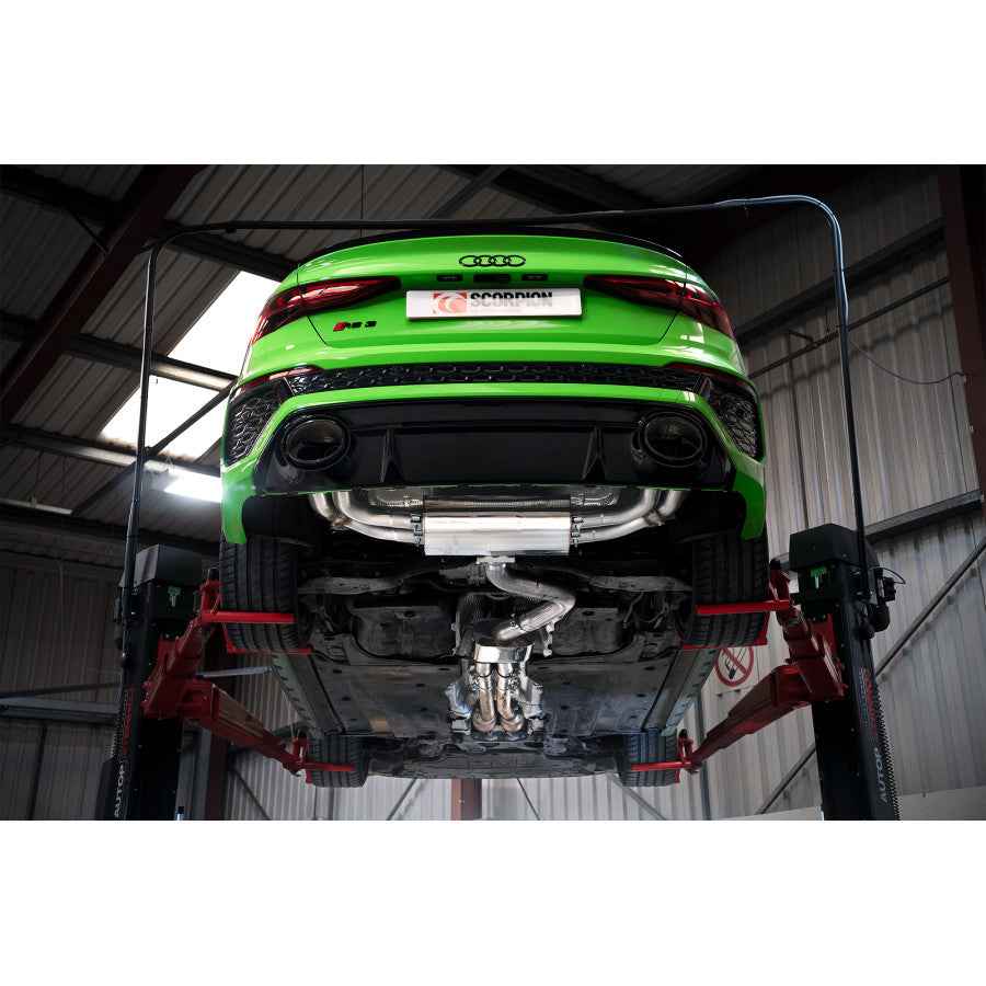 Scorpion Exhausts - Audi RS3 8Y SEDAN / SALOON (GPF models) GPF back Exhaust system  (Multiple Options)