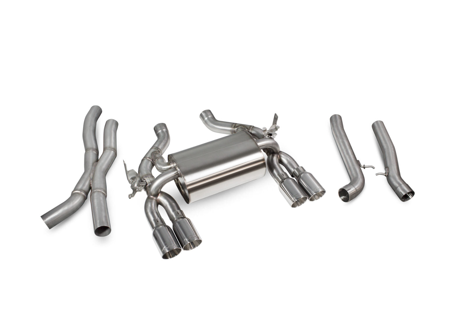 Scorpion BMW M3 (F80)/M4 (F82 F83) (2014-18) Non-Res Cat-Back System With Electronic Valves