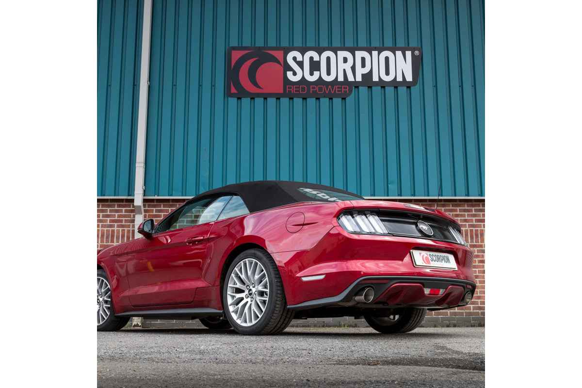 Scorpion Exhausts - Ford Mustang 2.3T Non GPF Model Only cat-back Exhaust (multiple options)