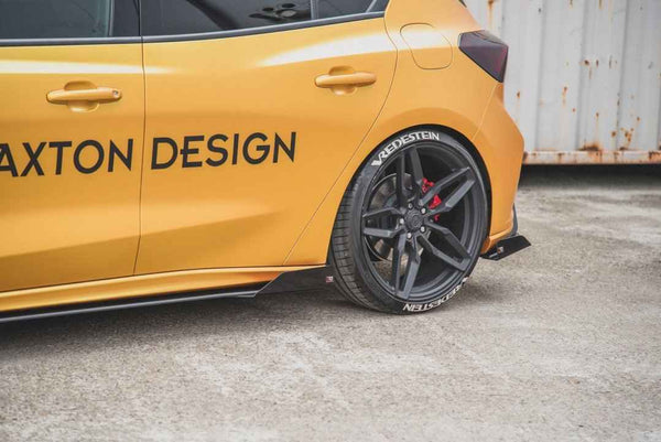 Maxton Design - RACING SIDE SKIRT SPLITTERS (+FLAPS) FORD FOCUS MK4 ST/ MK4 ST LINE (2019-)