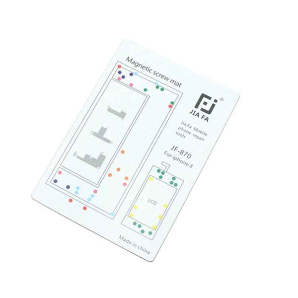 JIAFA Magnetic Screws Mat for iPhone 8 , For 8