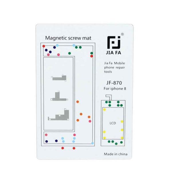 JIAFA Magnetic Screws Mat for iPhone 8 , For 8