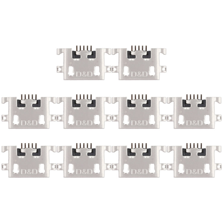 10 PCS Charging Port Connector for Xiaomi Redmi Note 3 / Redmi 6 / Redmi 6A, For Redmi Note 3