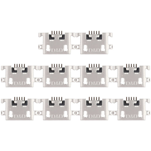 10 PCS Charging Port Connector for Xiaomi Redmi Note 3 / Redmi 6 / Redmi 6A, For Redmi Note 3