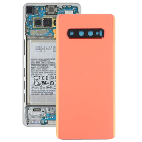 For Galaxy S10 Battery Back Cover with Camera Lens