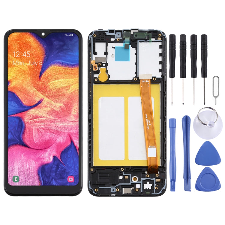 TFT Material LCD Screen and Digitizer Full Assembly With Frame for Samsung Galaxy A10e