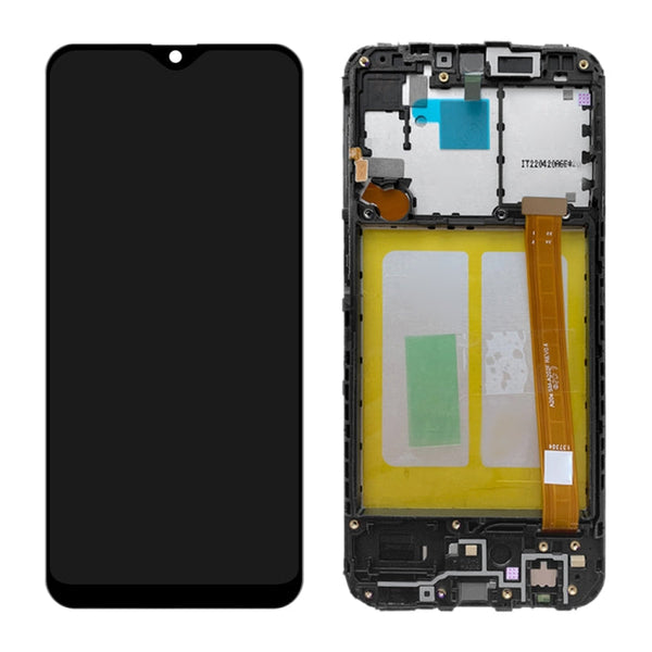 Original LCD Screen and Digitizer Full Assembly With Frame for Samsung Galaxy A20e SM-A202