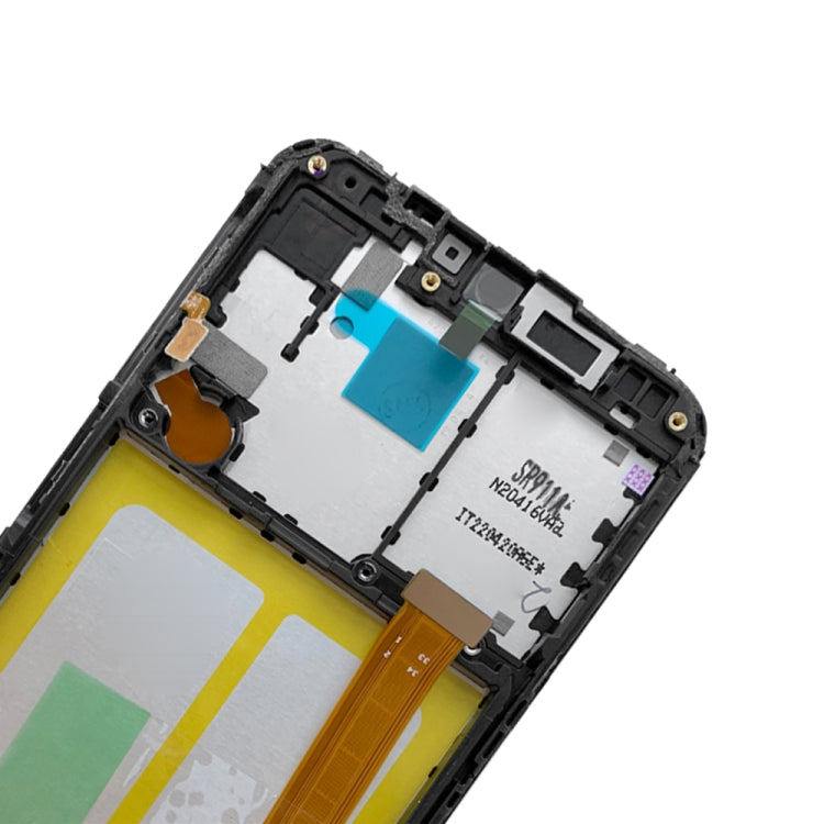 Original LCD Screen and Digitizer Full Assembly With Frame for Samsung Galaxy A20e SM-A202
