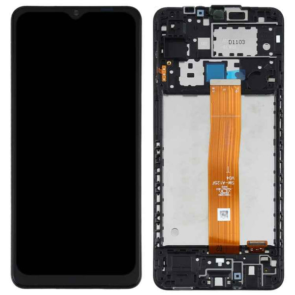 Original LCD Screen for Samsung Galaxy A12 4G SM-A125F Digitizer Full Assembly with Frame