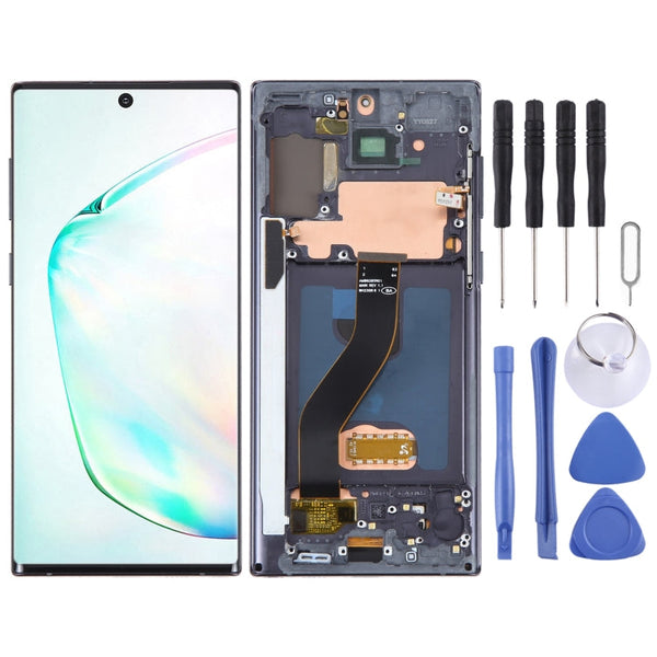 6.28 inch OLED LCD Screen For Samsung Galaxy Note10 SM-N970F Digitizer Full Assembly With Frame