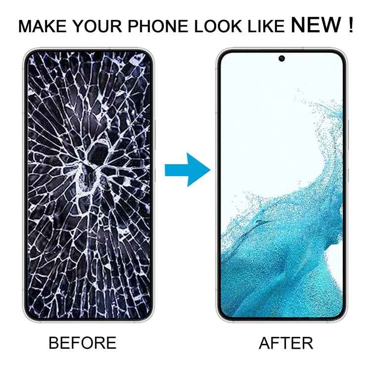 For Samsung Galaxy S22 5G SM-S901B EU Version TFT LCD Screen Digitizer Full Assembly with Frame (Black)