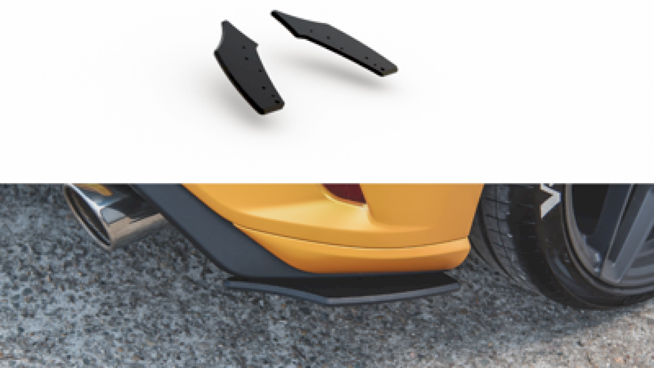 Maxton Design - RACING REAR SIDE SPLITTERS FORD FOCUS ST MK4 (2019-)