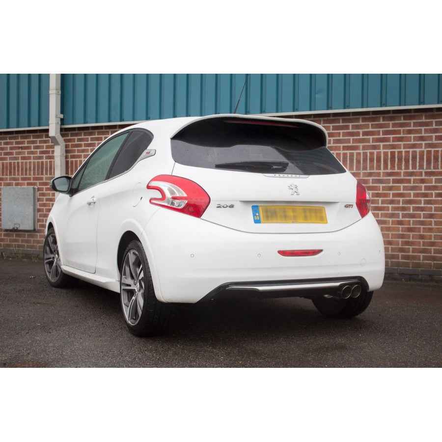 Scorpion Exhausts - Peugeot 208 Gti 1.6T cat-back Exhaust (Multiple Options)