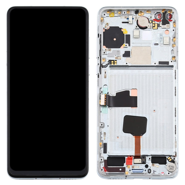 LCD Screen and Digitizer Full Assembly with Frame for Huawei P40