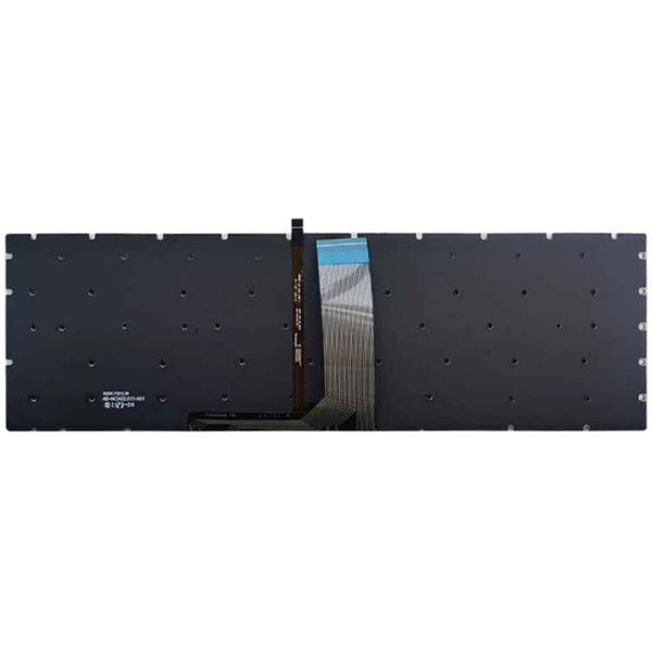 US Version Keyboard with Backlight for MSI GT62 GT72 GE62 GE72 GS60 GS70 GL62 GL72 GP62 GT72S GP72 GL63 GL73 (White)