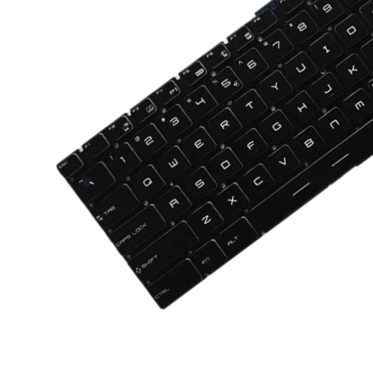 US Version Keyboard with Backlight for MSI GT62 GT72 GE62 GE72 GS60 GS70 GL62 GL72 GP62 GT72S GP72 GL63 GL73 (White)
