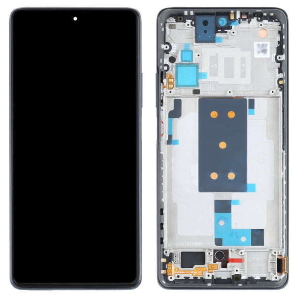 OLED Material Original LCD Screen and Digitizer Full Assembly with Frame for Xiaomi Mi 11T / 11T Pro