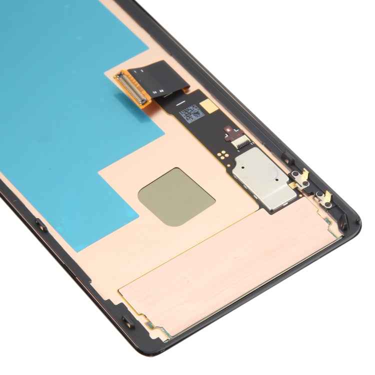 AMOLED LCD Screen For Google Pixel 7 Pro GV4BC GE2AE Digitizer Full Assembly with Frame (Black)