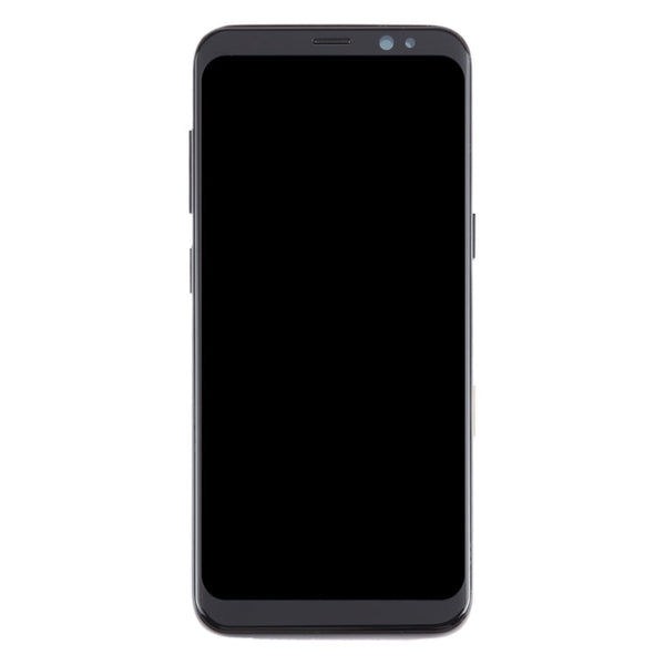 For Samsung Galaxy S8 SM-G950 TFT LCD Screen Digitizer Full Assembly with Frame (Black)