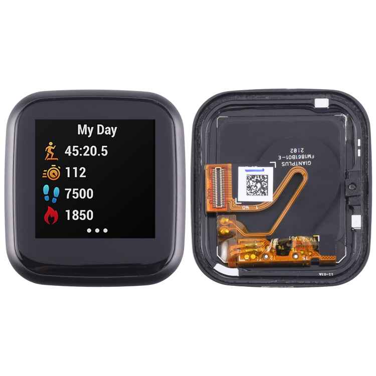 For Garmin Venu SQ Original LCD Screen with Digitizer Full Assembly(Black)