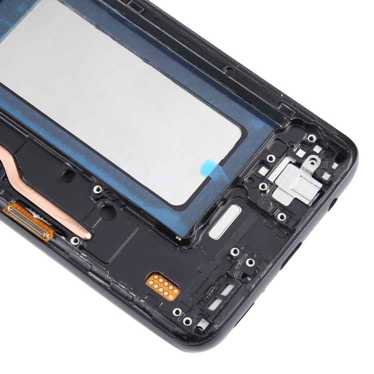 For Samsung Galaxy S9 SM-G960 TFT LCD Screen Digitizer Full Assembly with Frame (Black)
