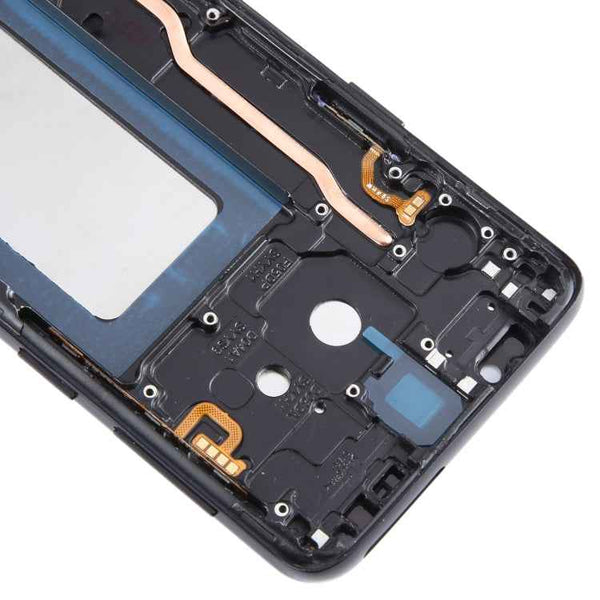 For Samsung Galaxy S9 SM-G960 TFT LCD Screen Digitizer Full Assembly with Frame (Black)