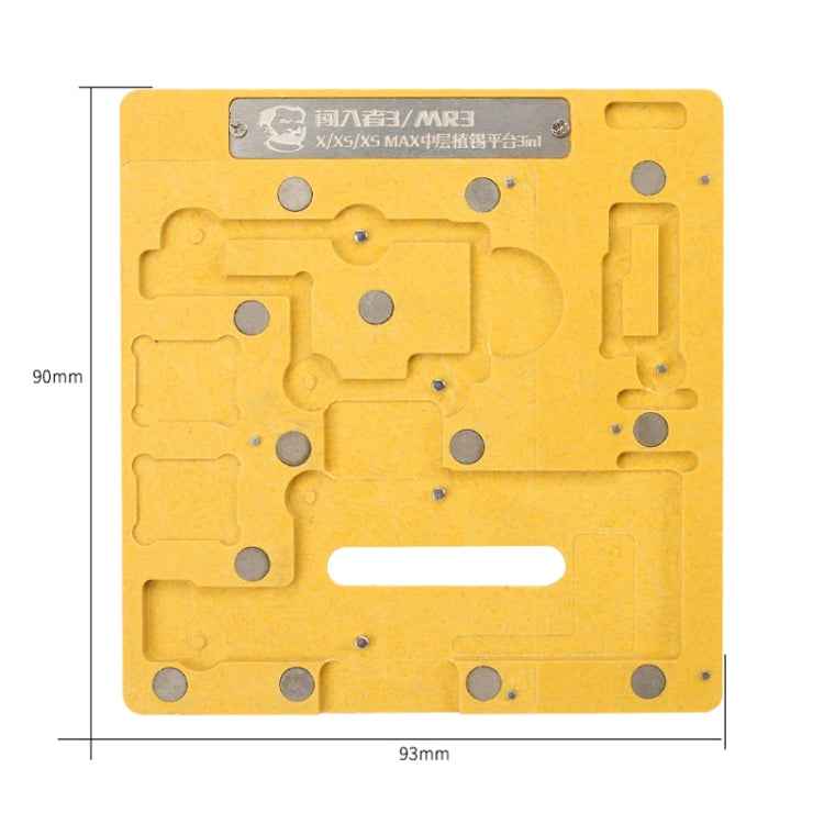 MECHANIC MR3 3 in 1 Mid-Layer Planting Tin Platform for iPhone X/XS/XS Max, Mechanic MR3