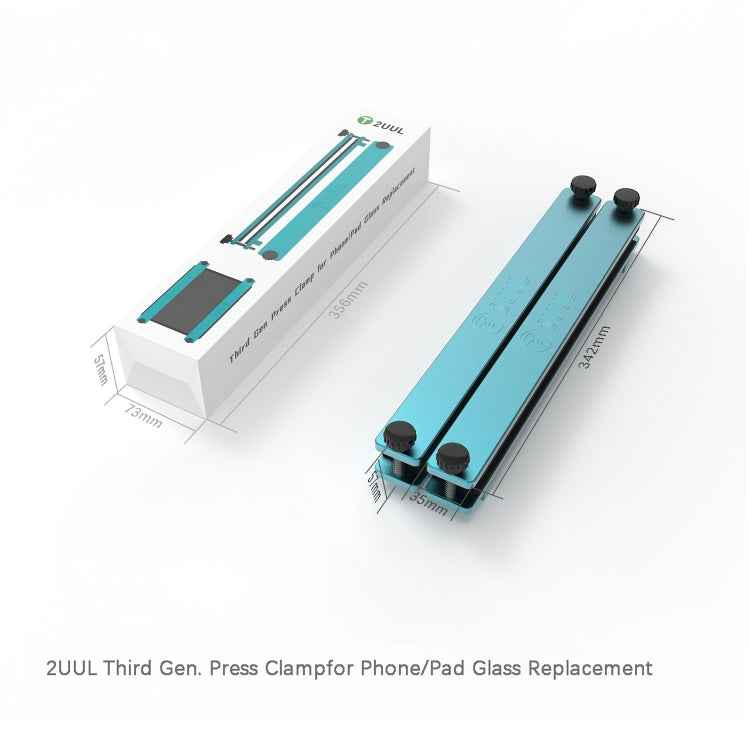 One Set 2UUL Third Gen. Press Clamp Mold for Phone/Pad Glass Replacement, Press Mold