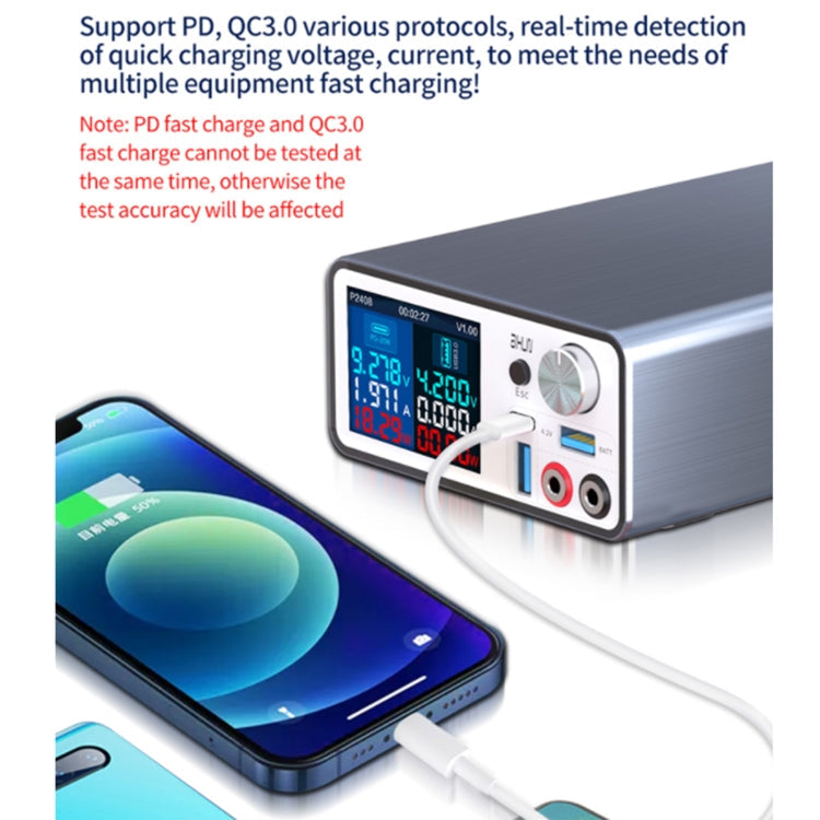 AIXUN P2408 Intelligent Voltage Regulator Power Supply, EU Plug