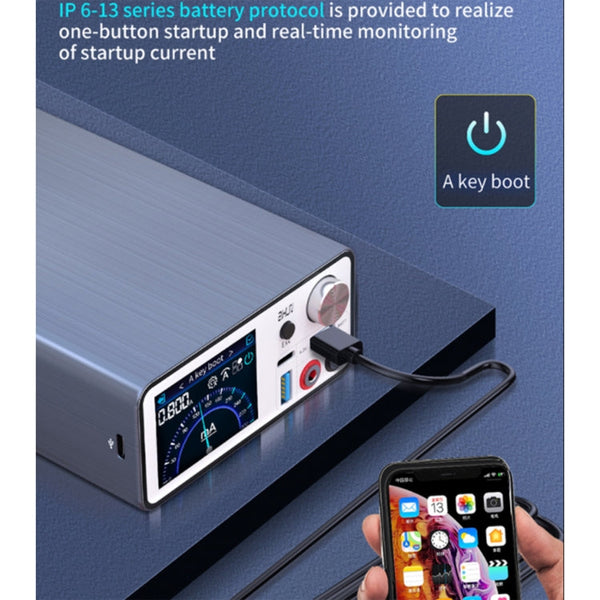 AIXUN P2408 Intelligent Voltage Regulator Power Supply, EU Plug