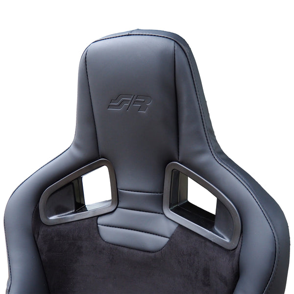 Simoni Racing JODY Reclining Alcantara Heated x1 Universal Sports Bucket Seat + slides